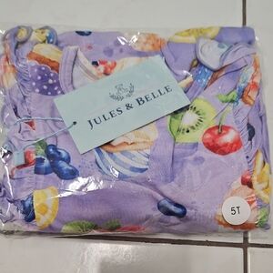 Jules and Belle fruit dress 5t